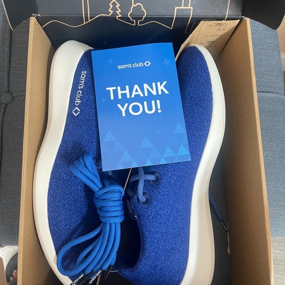 NWB - Allbirds Mens Wool
Runners Sneakers SAMS CLUB
Blue Sz 13 - Picture 2 of 13